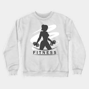 Fitness Club or Center Logo Crewneck Sweatshirt